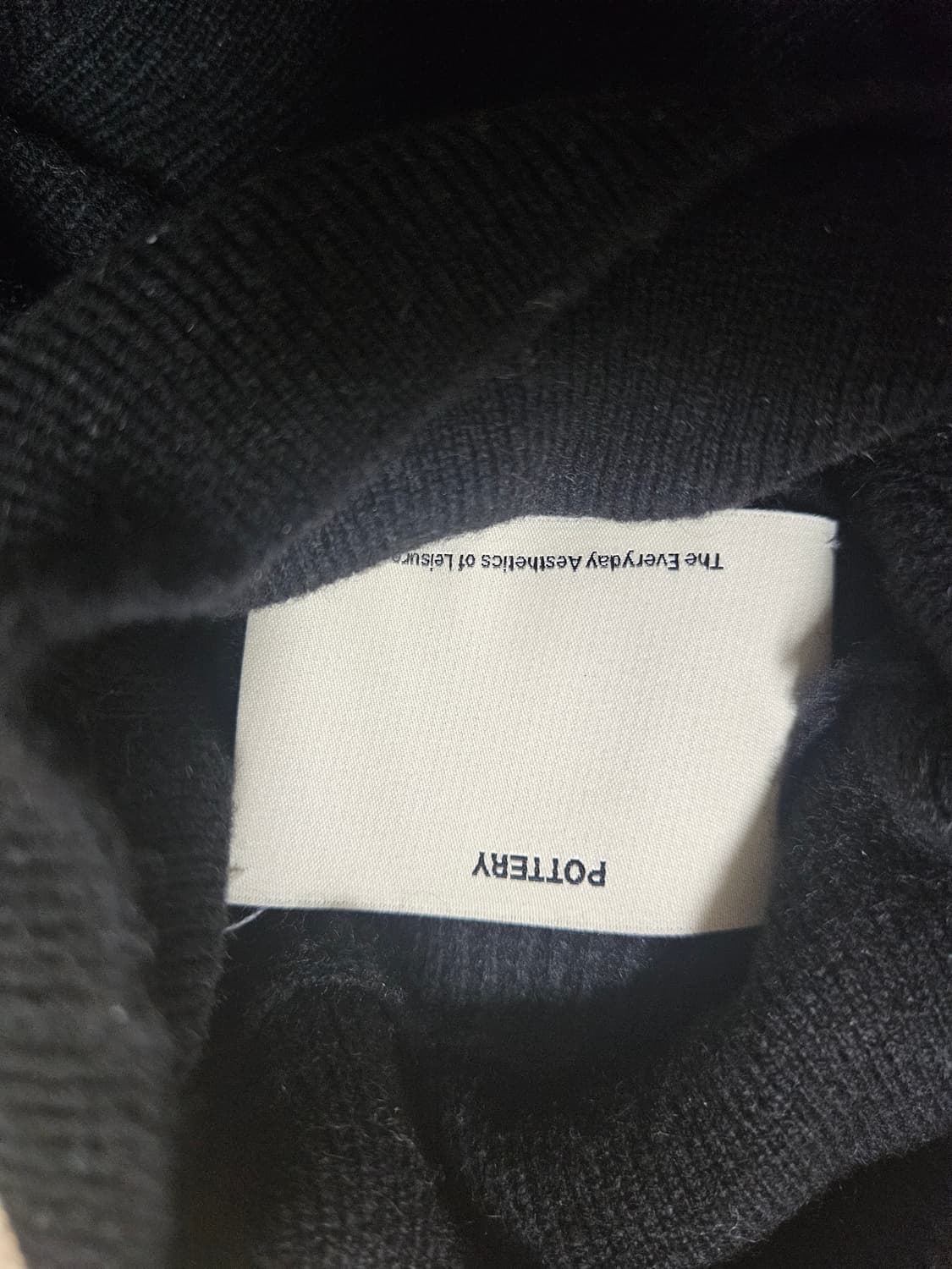 포터리 캐시미어 터틀넥 상품이미지5