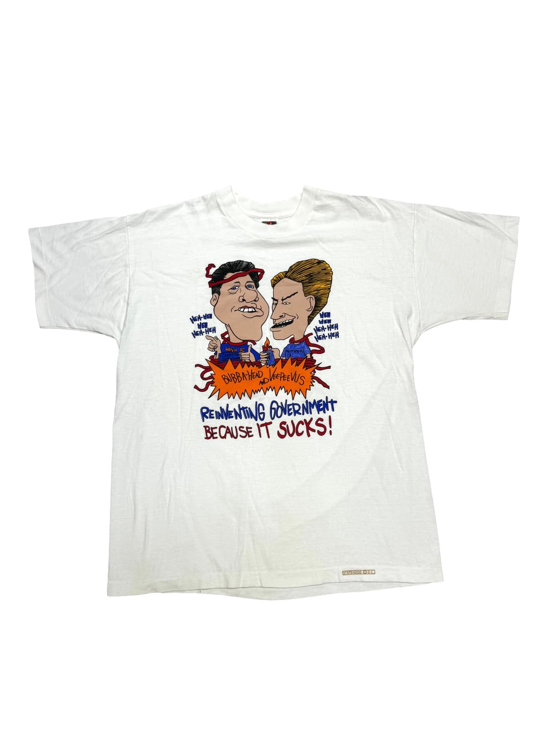 90s Beavis and Butt-head parody shirt 상품이미지1