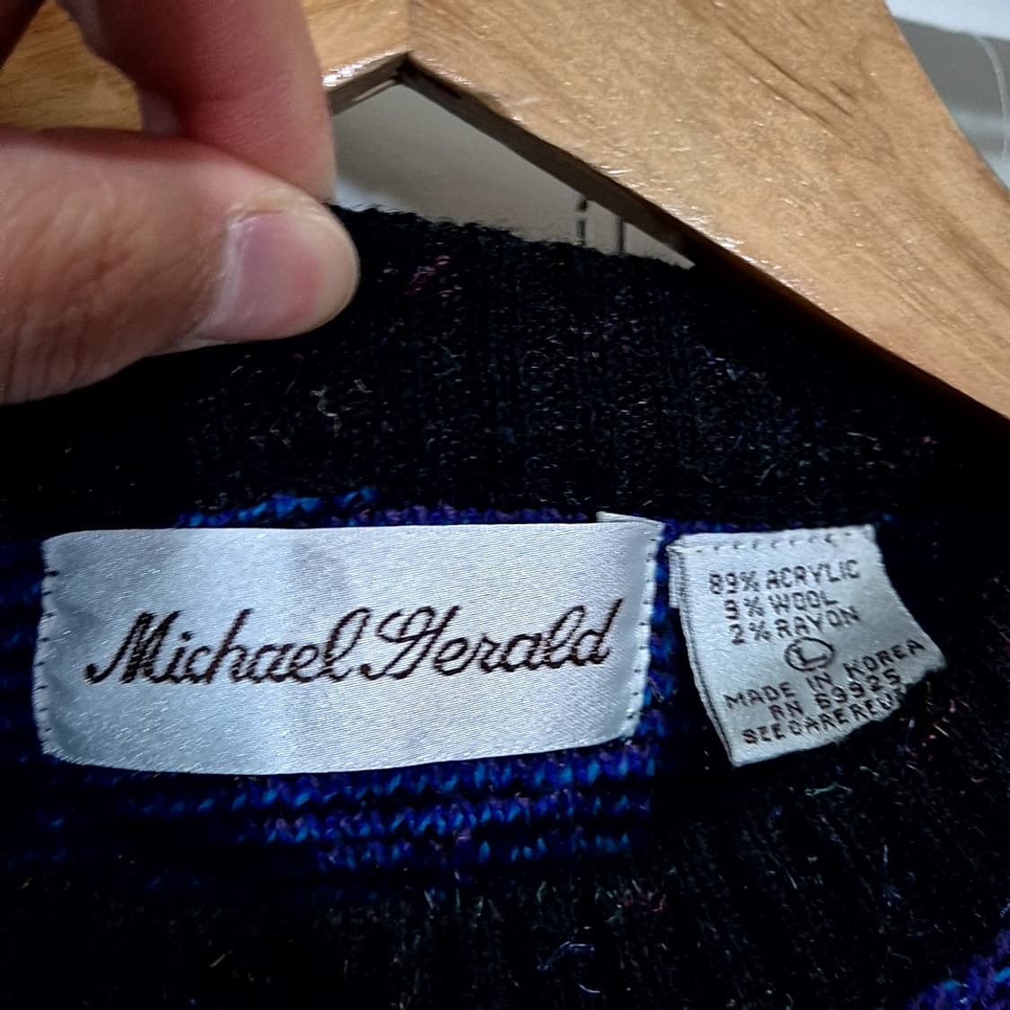 Michael Gerald 패턴 니트 상품이미지3