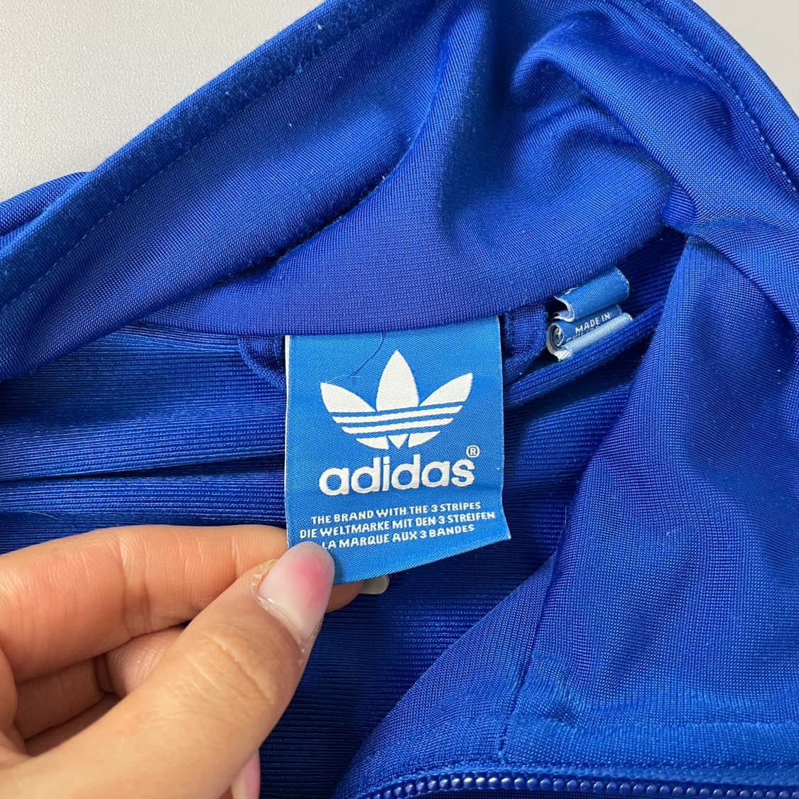 아디다스 블루 파이어버드 트랙탑 95 상품이미지4