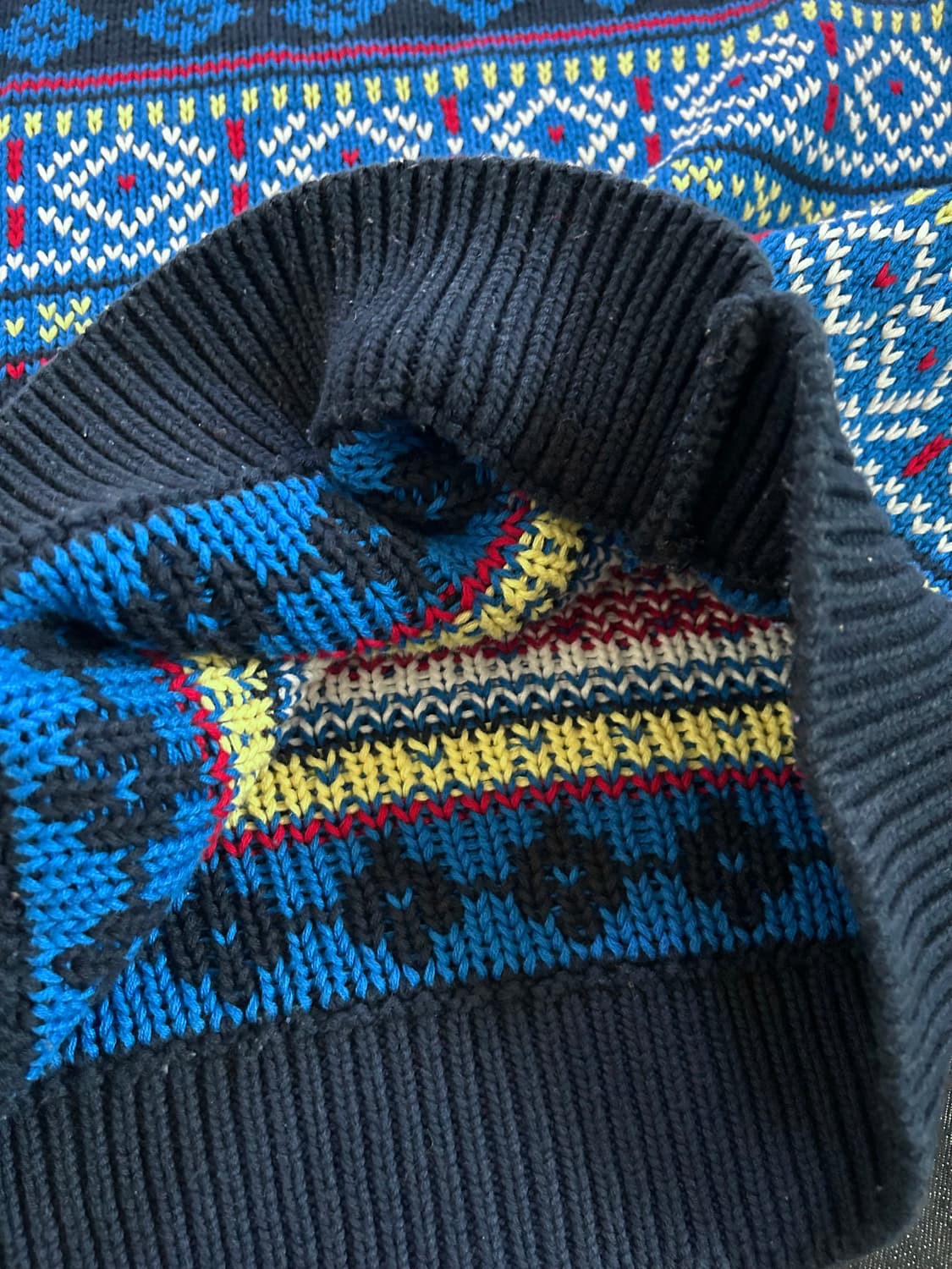 2013 리바이스 페어아일 패턴 코튼 니트 상품이미지10