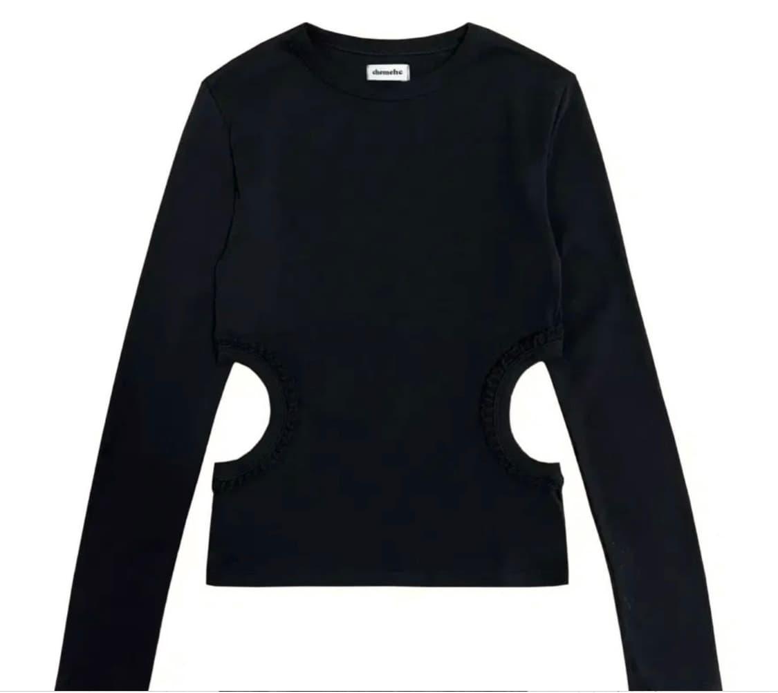 (구해요!!!) 체메씨 홀 레이스 롱슬리브  상품이미지1