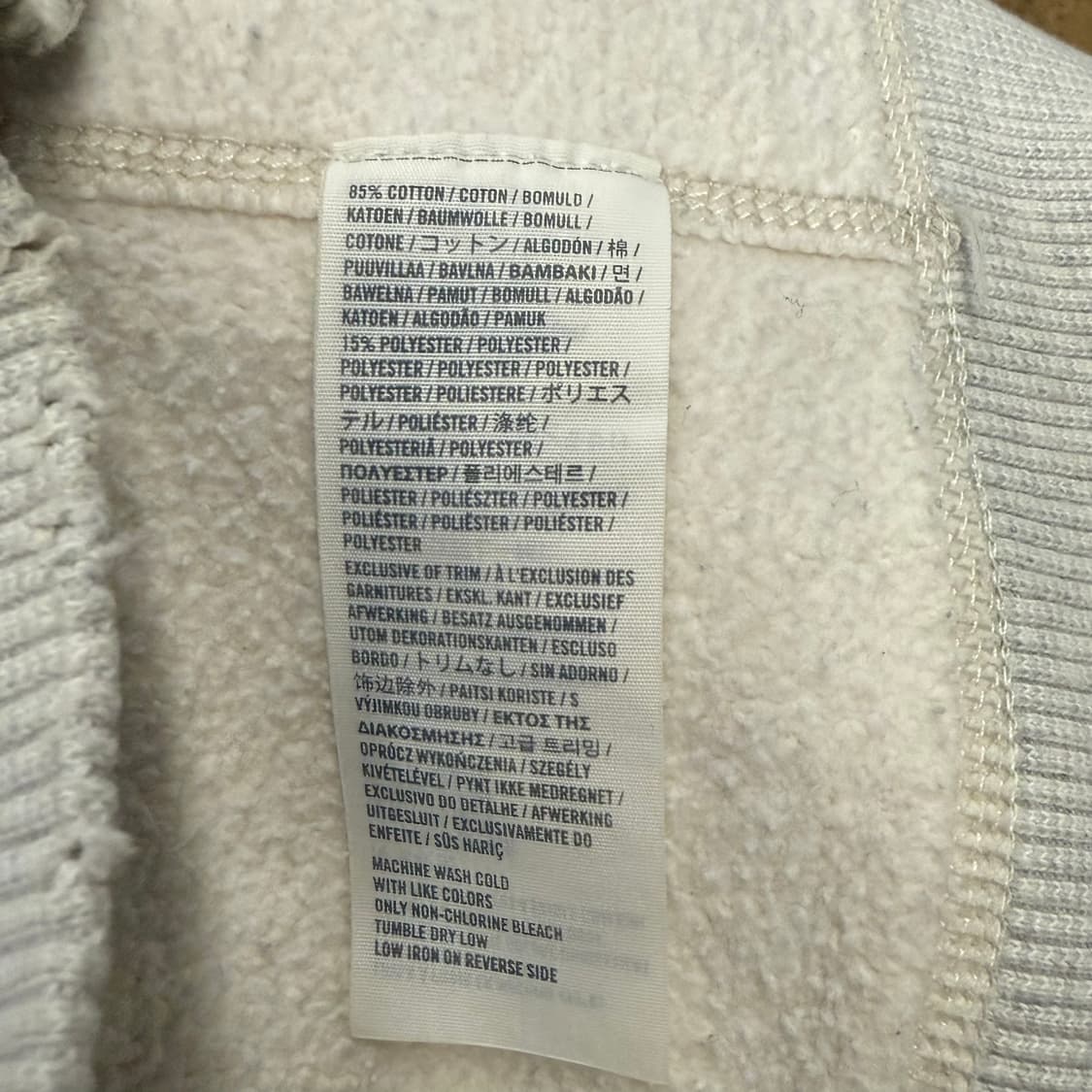 화이트 아베크롬비 후드집업 상품이미지6