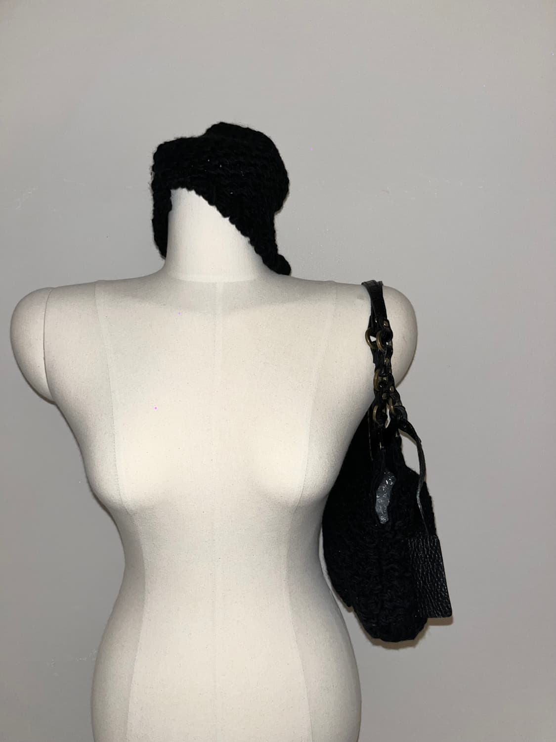 📦 MCM Knit Shoulder Bag 상품이미지5