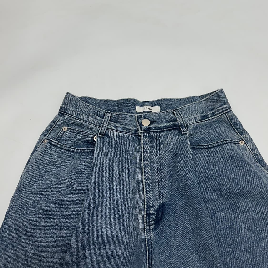vintage 패널 데님 팬츠 워크 청바지 상품이미지3