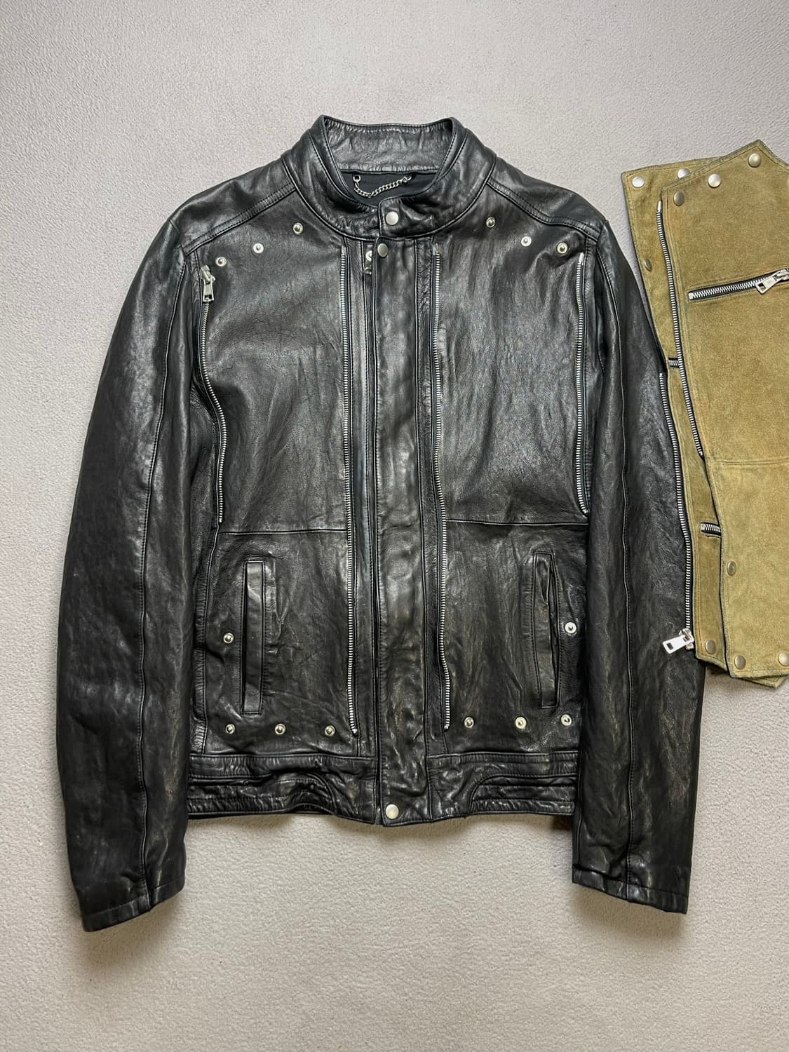 [xl] 양가죽자켓 -라이더자켓-100-105 slim jacket 상품이미지2