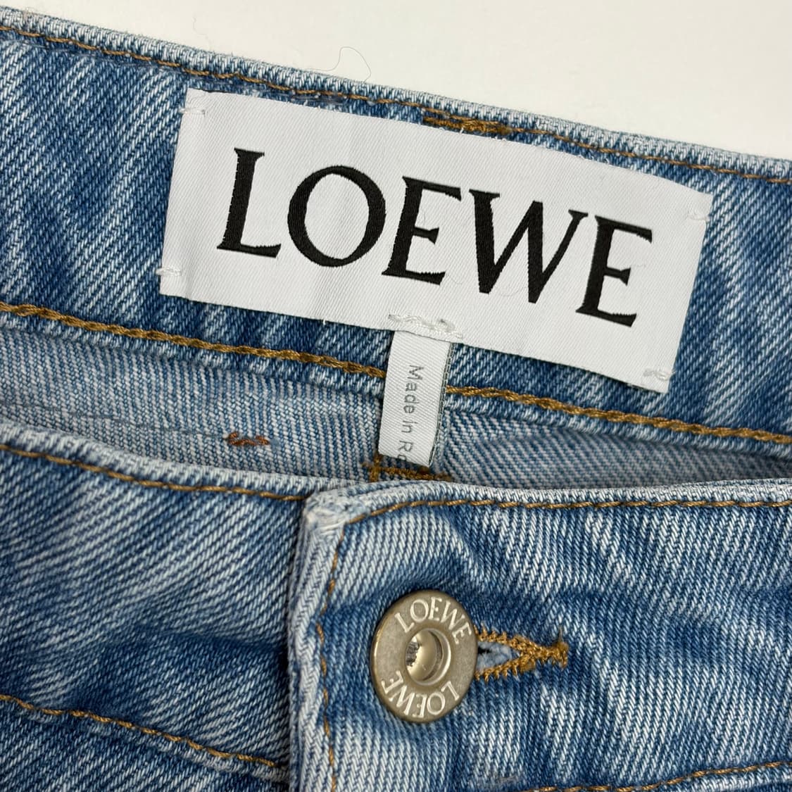 Loewe 로에베 피셔맨 데님 팬츠 바지 상품이미지6
