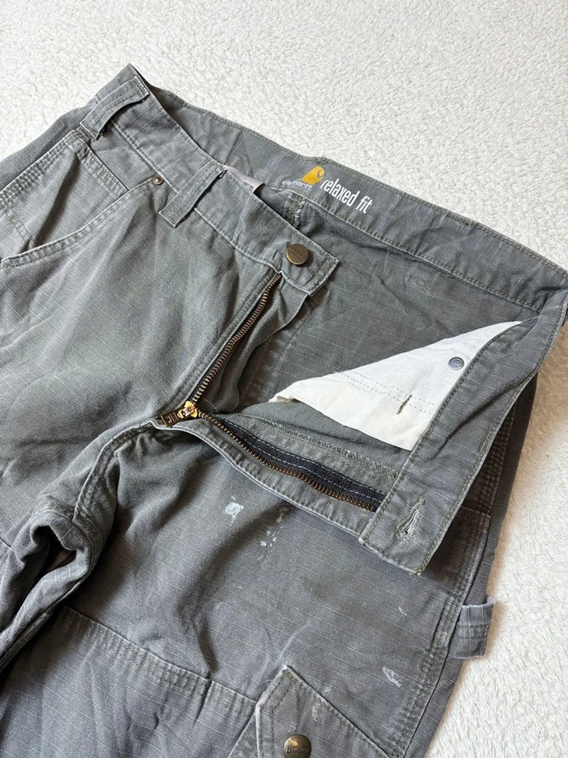 칼하트 B342 카고 더블니 워크 팬츠 PN7355 상품이미지3