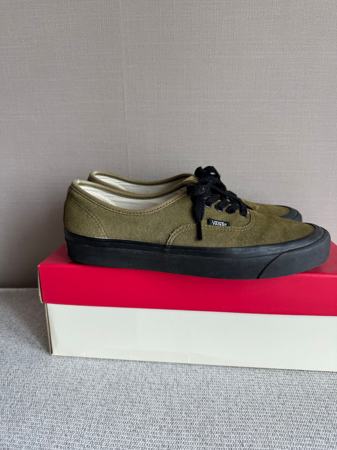 [Vans] 반스 어센틱 스웨이드 애너하임 스타일 44_올리브(270) 상품이미지4