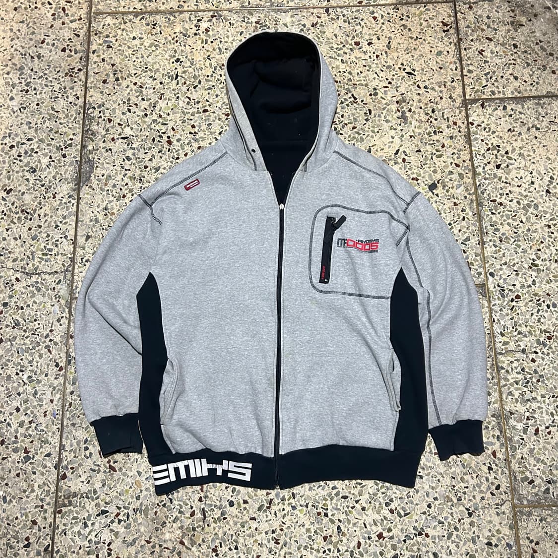 AKADEMIKS Y2K 리버시블 후드 플리스 상품이미지1