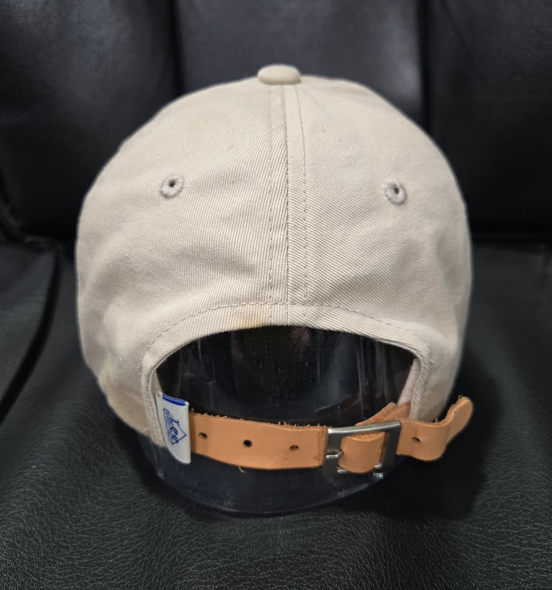 Lee 리 사이드 로고 반커브 볼캡 모자 OS 상품이미지6