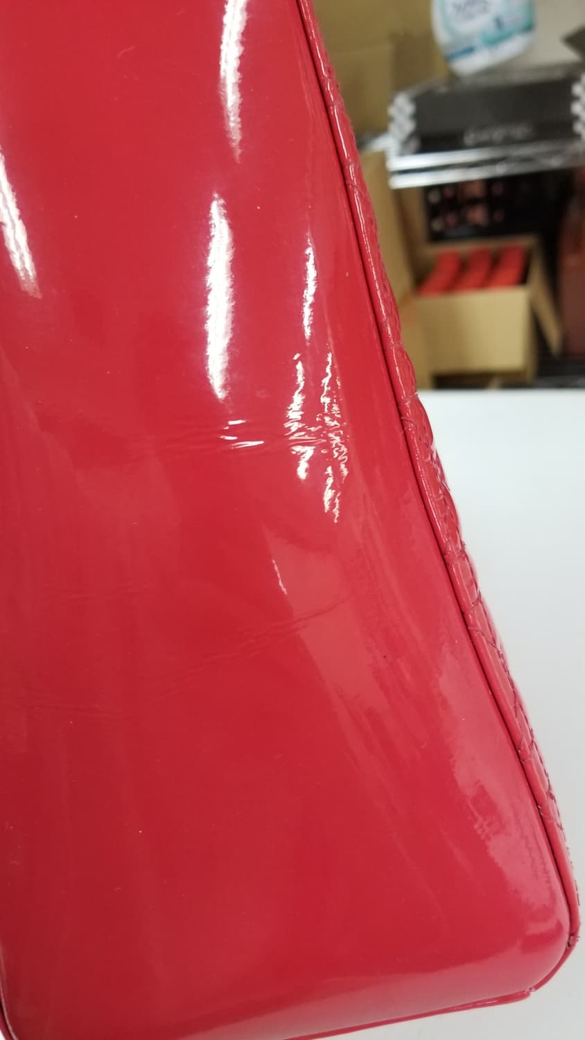 디올 레이디 디올 라지 레드 에나멜 상품이미지6