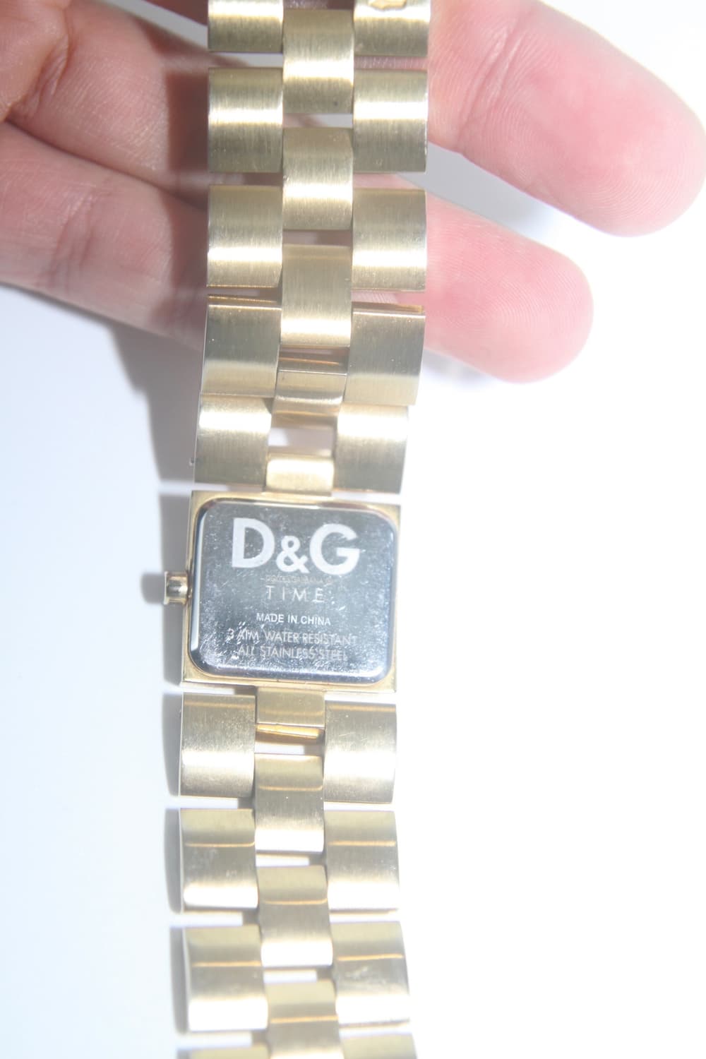 돌체앤가바나 금장 시계 상품이미지6