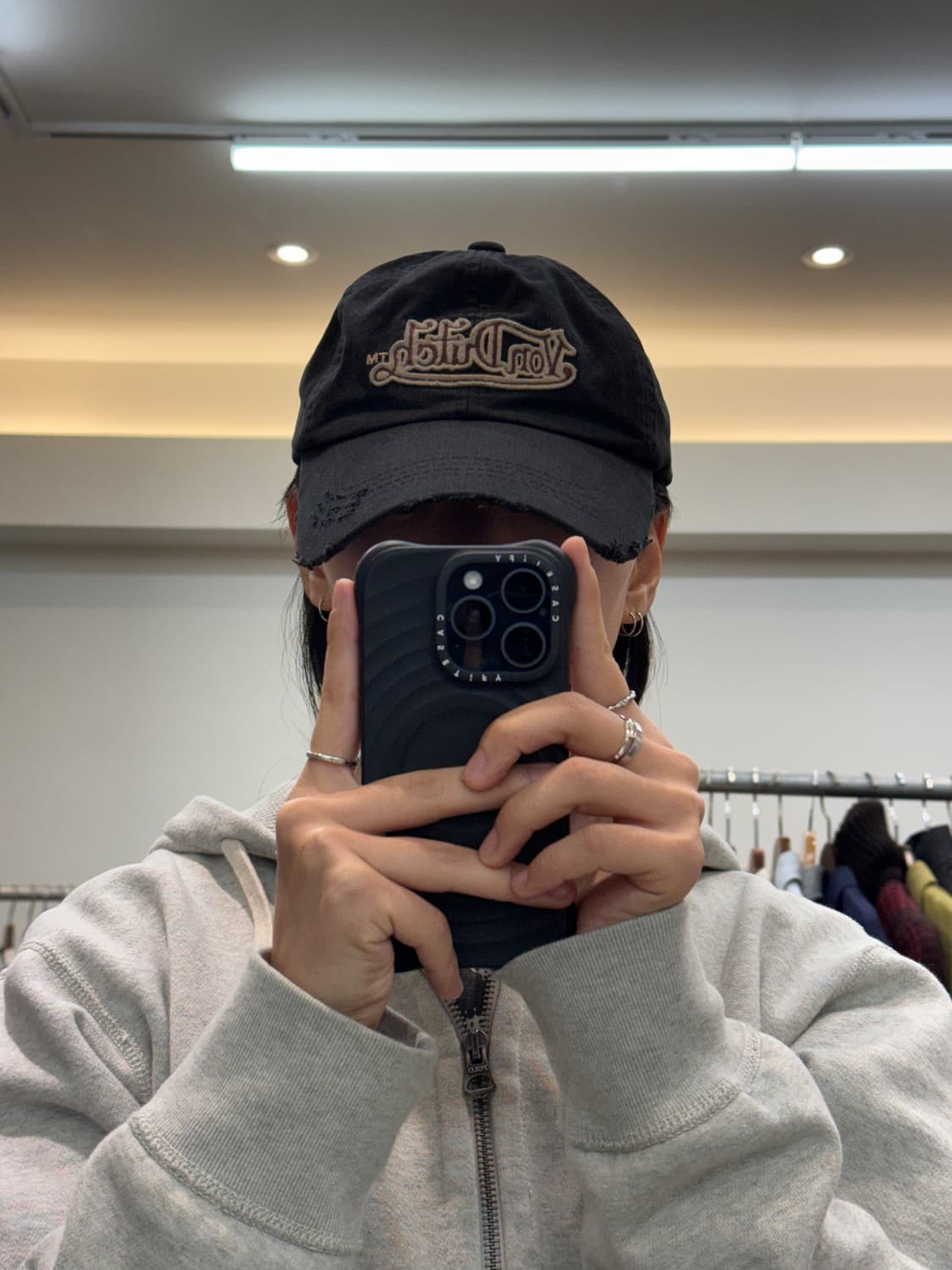 본더치 데미지 데님 볼캡 상품이미지6