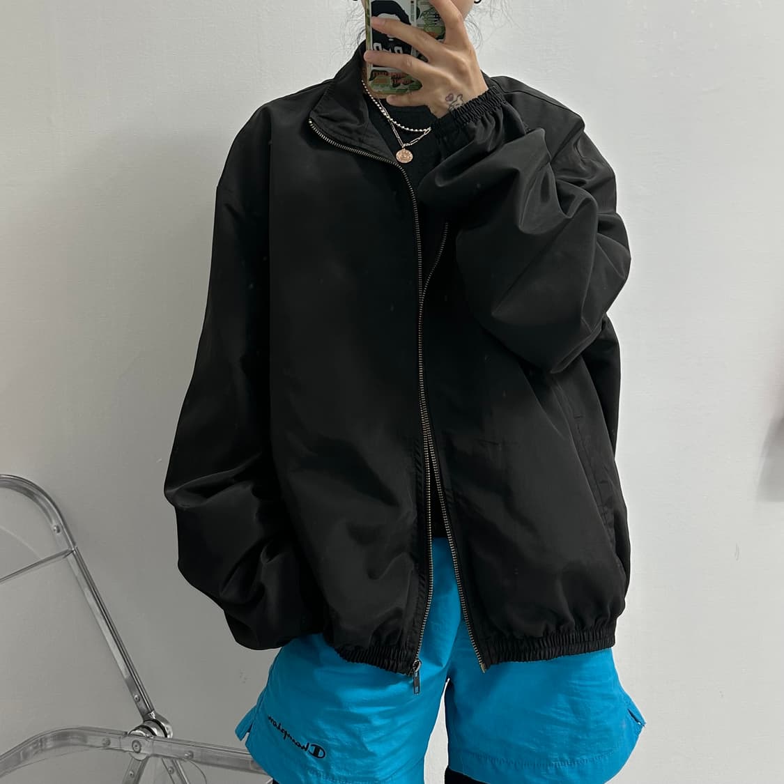 디스이즈네버댓 인터내셔널 팀 자켓 블루종 바람막이 상품이미지3