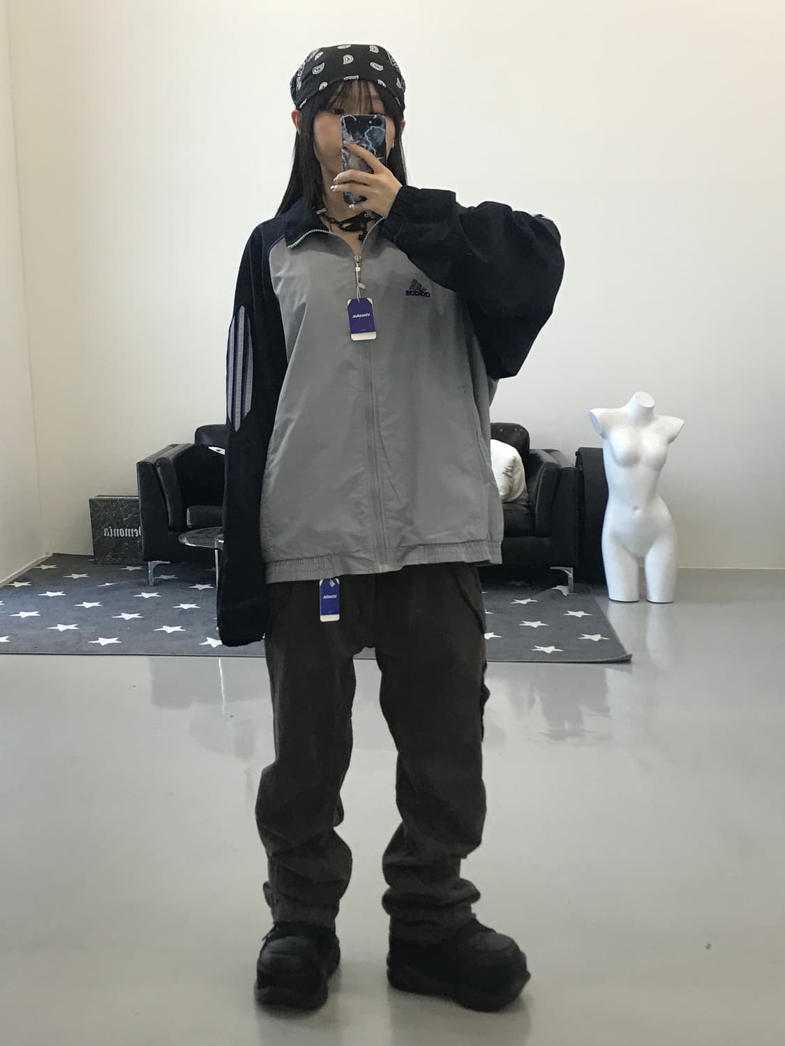 아디다스 올드스쿨 바람막이 상품이미지1