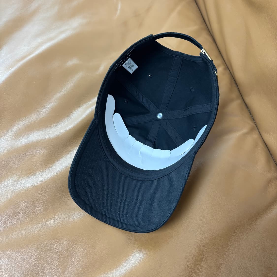 Beams 빔스 빔즈 6패널 볼캡 모자 워시드 블랙 상품이미지6