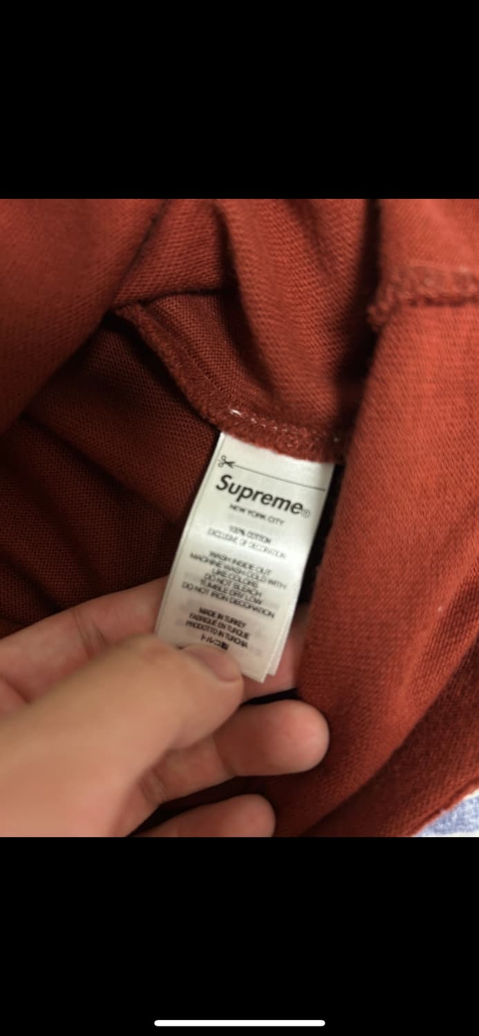 슈프림 99 롱슬리브 풀볼 탑 L 상품이미지3