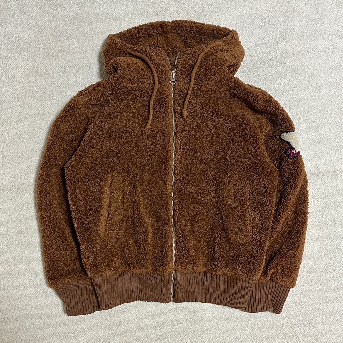 지프 뽀글이 후드집업 상품이미지2