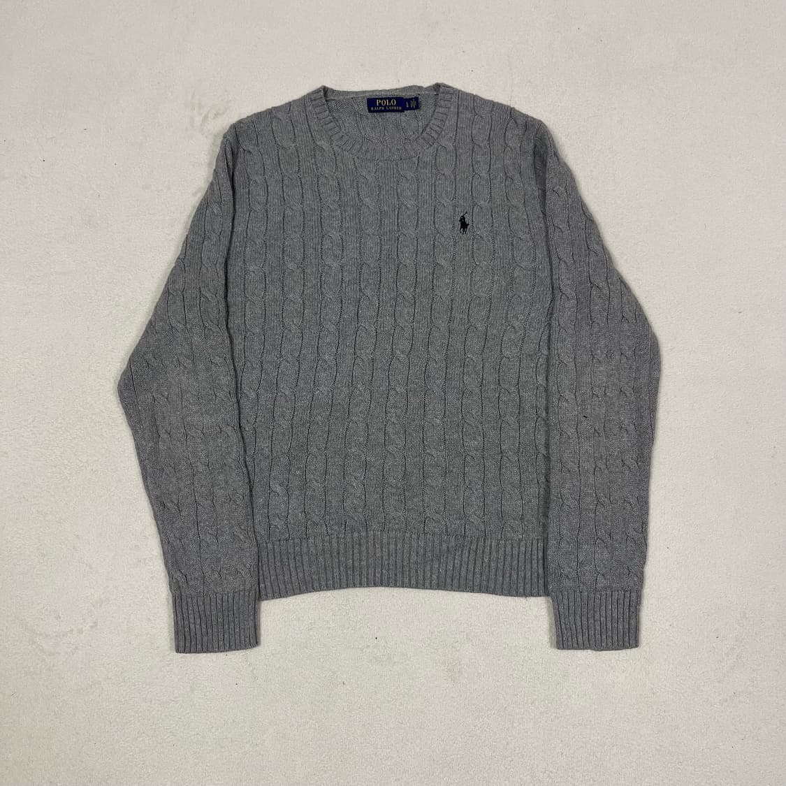 Polo Grey Cable Knit  상품이미지4