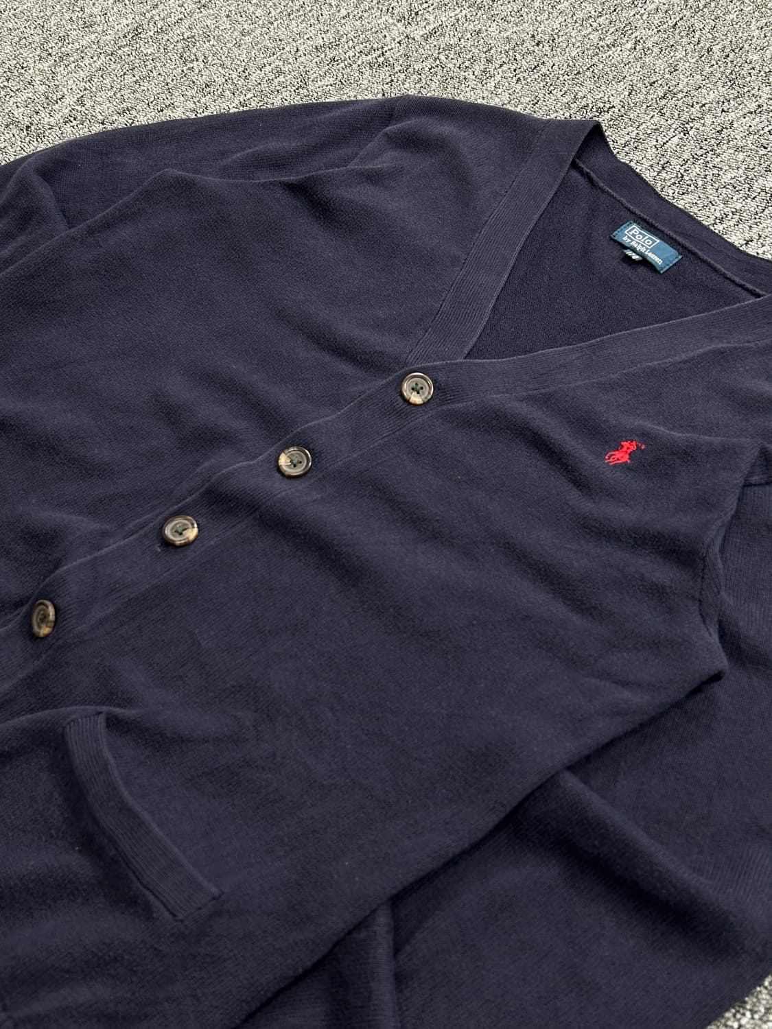 폴로 랄프로렌 레드포니 네이비 가디건 M 상품이미지4