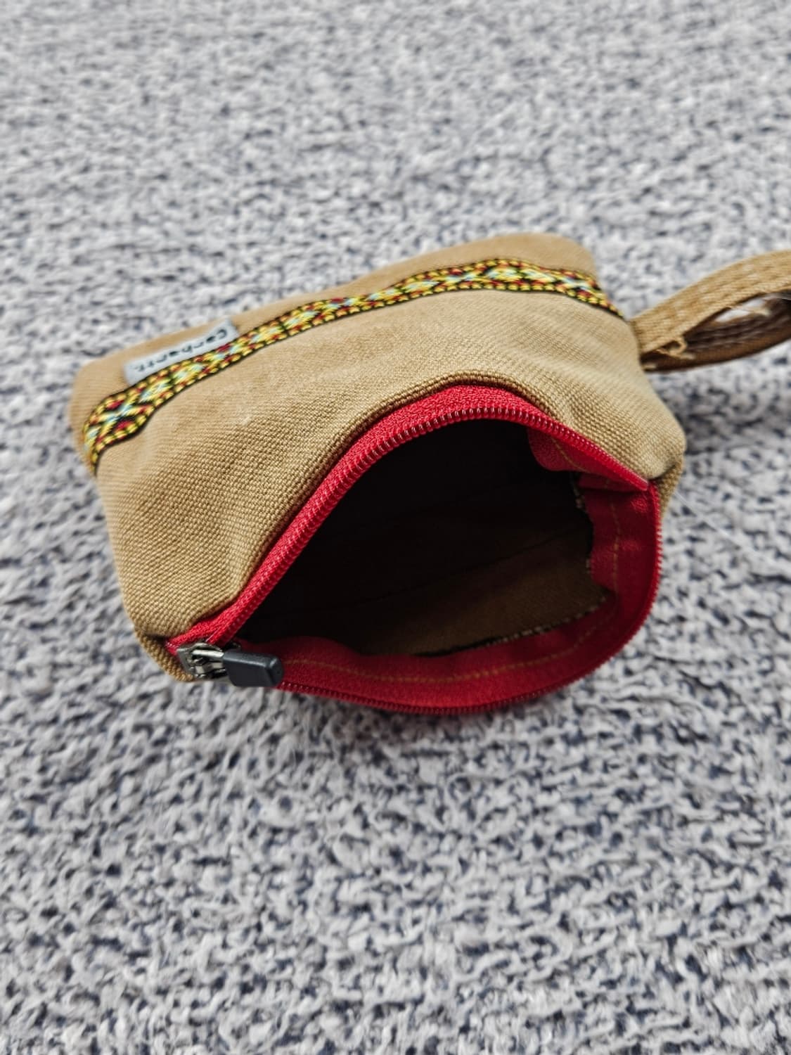 핸드메이드 리워크 커스텀 패치드 키링 월렛 ( 12X10 )/ 10724 상품이미지5