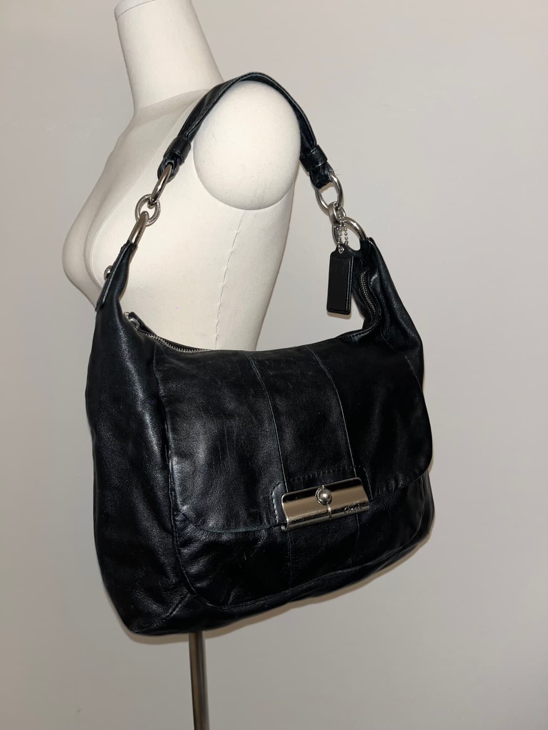 📦All Black Coach Basic shoulder bag 상품이미지3