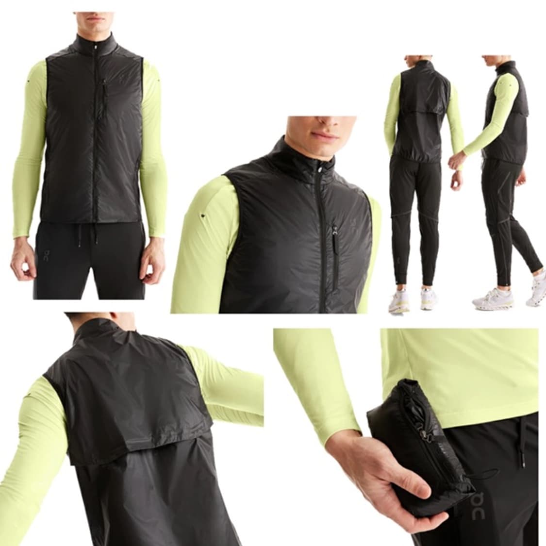 On Running Weather Vest Black L 온러닝 베스트 상품이미지7