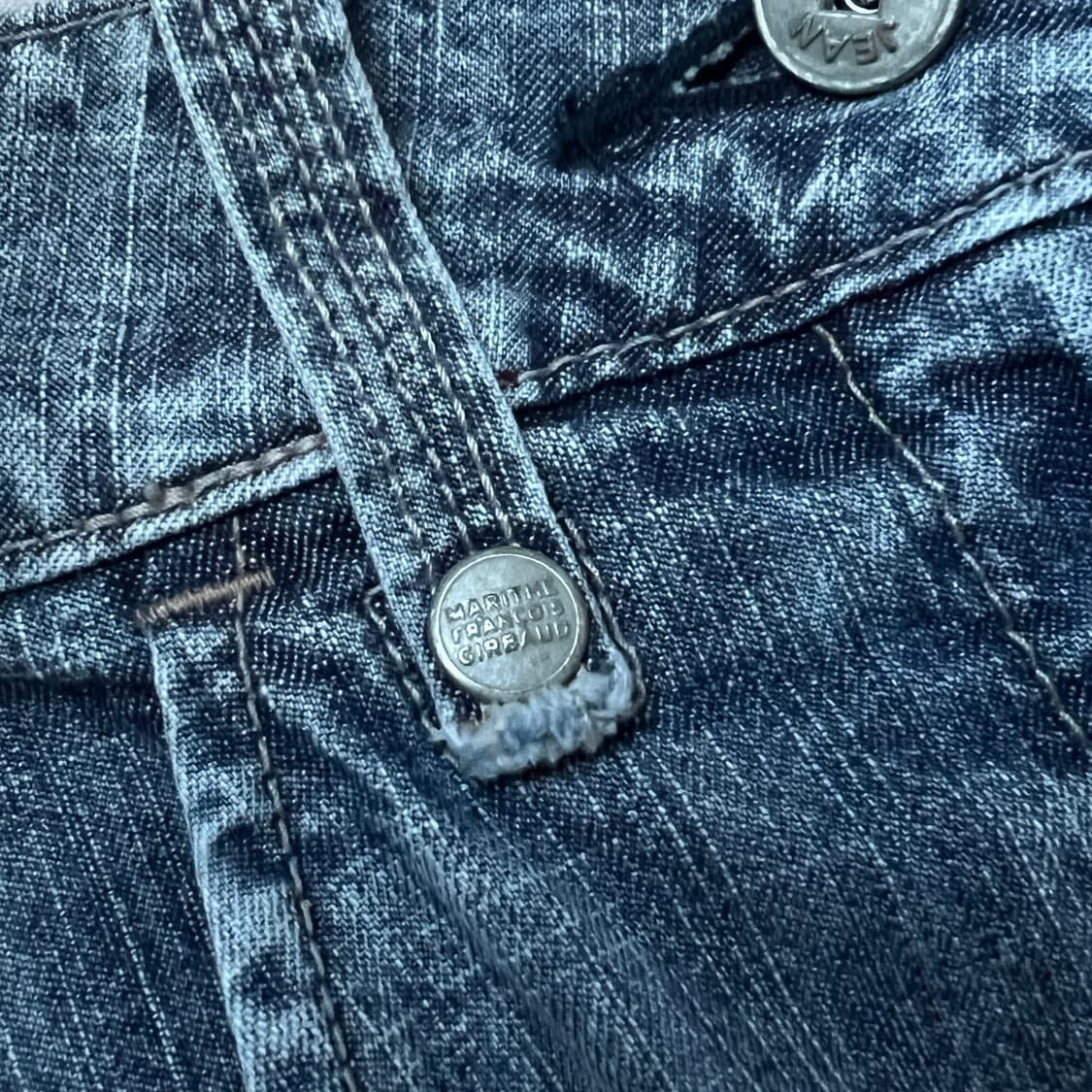 00’ 마리떼 프랑소와 저버 denim skirt 상품이미지4