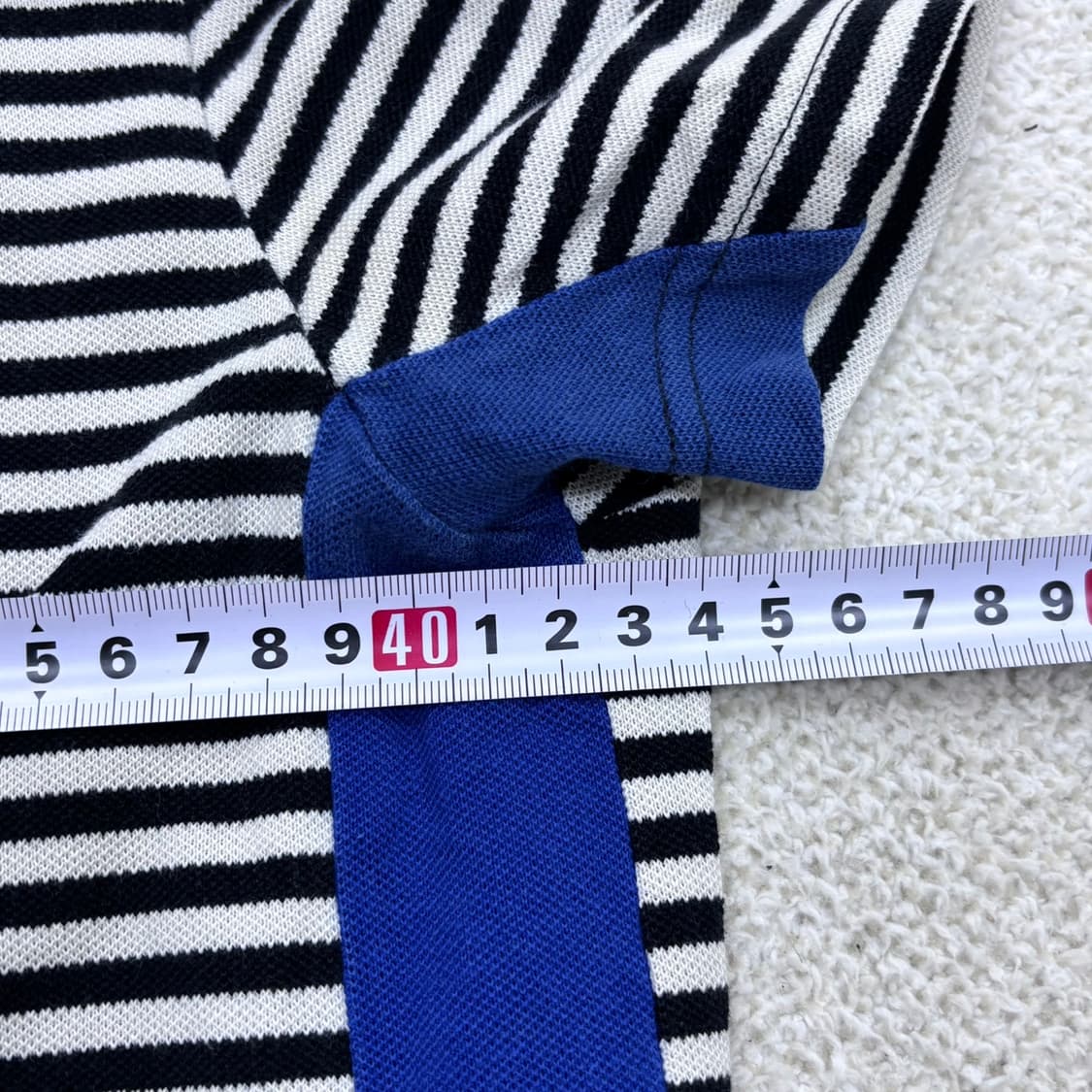 2 라코스테 스트라이프 반팔 카라 티셔츠 0402E 상품이미지6