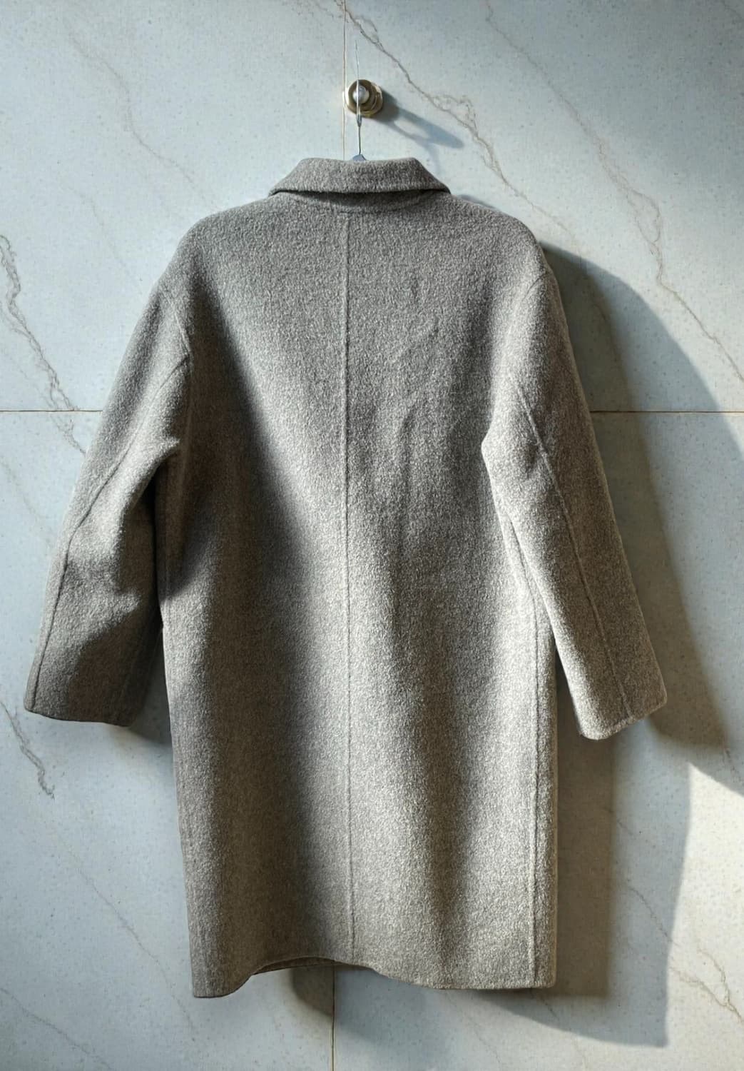 ALL&SUNDRY 올앤선드리 카키그레이 울 모직코트 상품이미지2