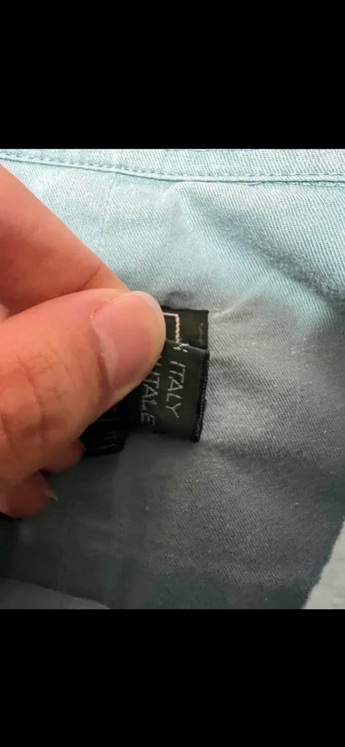 90s 빈티지 폴로컨트리 셔츠(made in italy) 상품이미지4