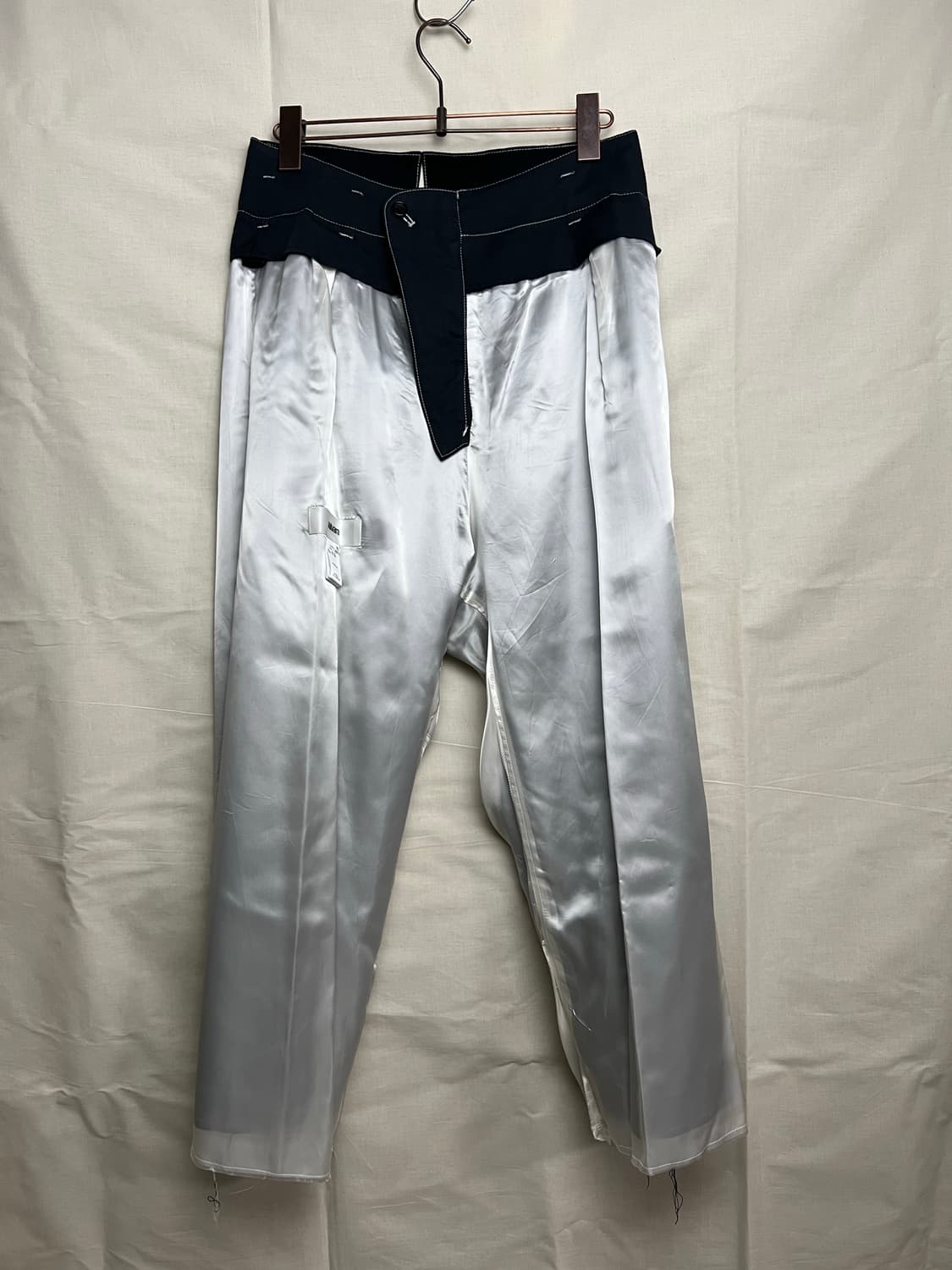 SULVAM 설밤 하이웨스트 스티치 스트레이트 팬츠 상품이미지6