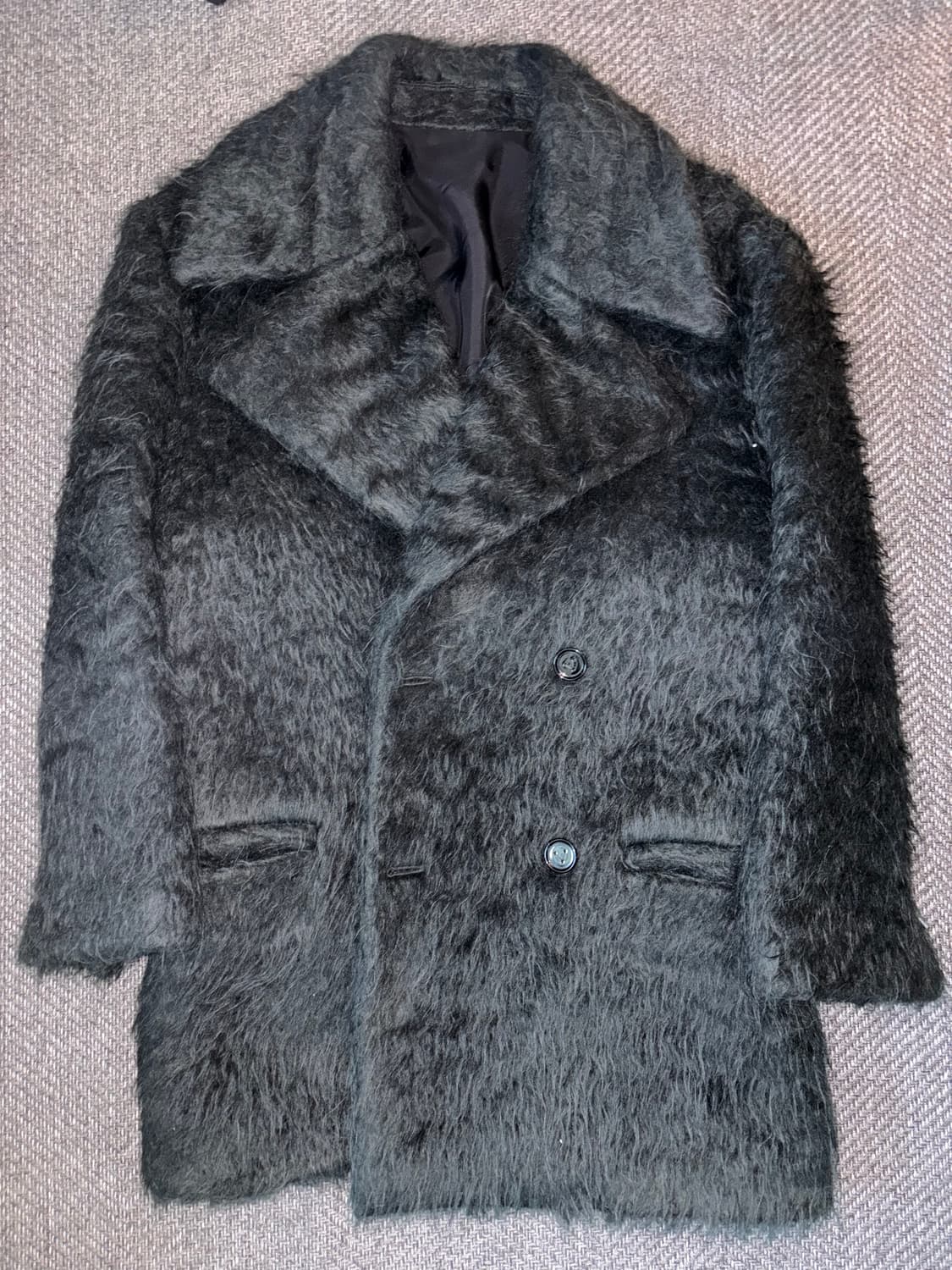 보테가베네타 알파카 시어링 자켓 46 상품이미지5