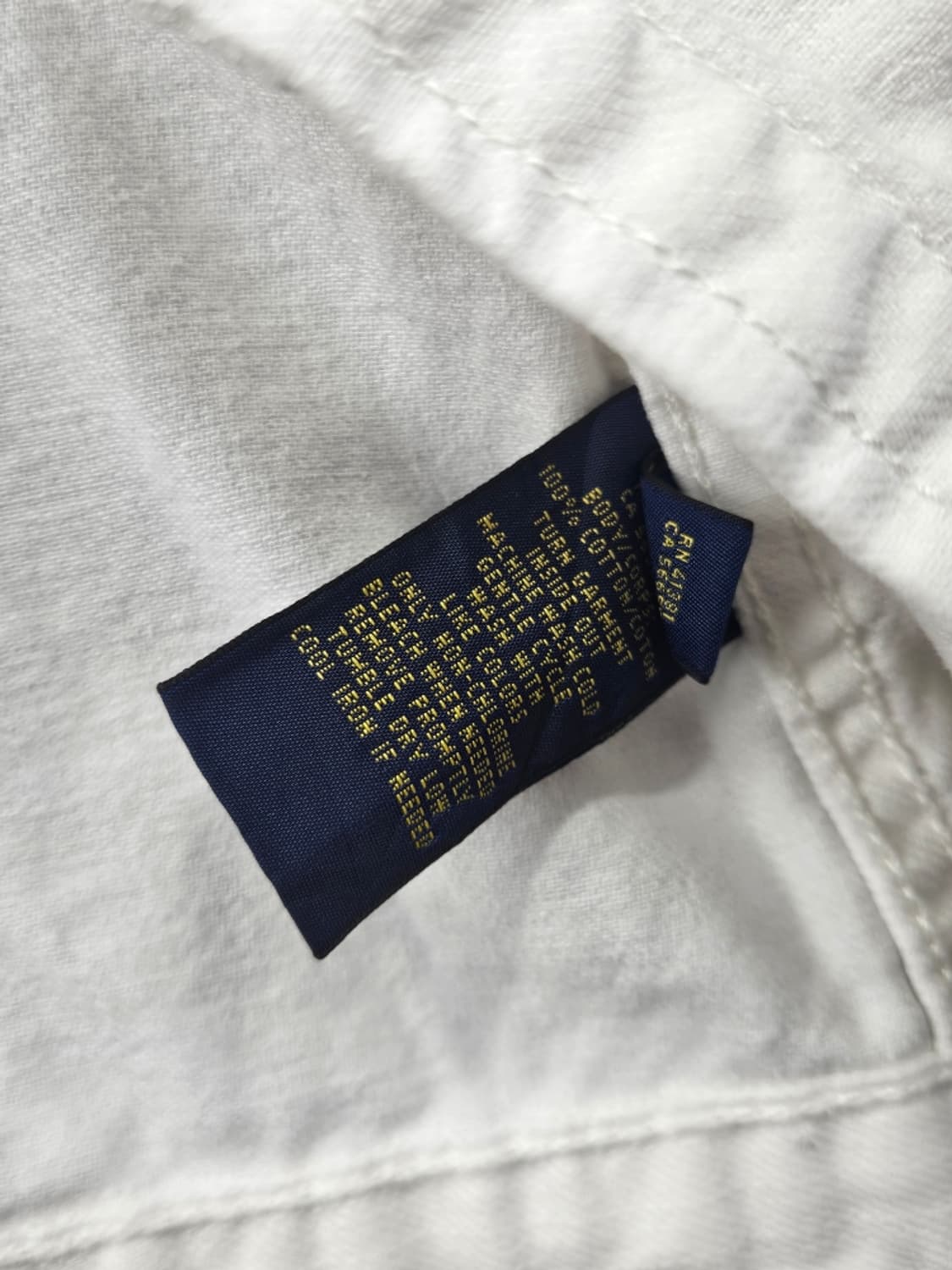 폴로랄프로렌 화이트 데님 트러커 자켓 ( XL ) / 11812 상품이미지9