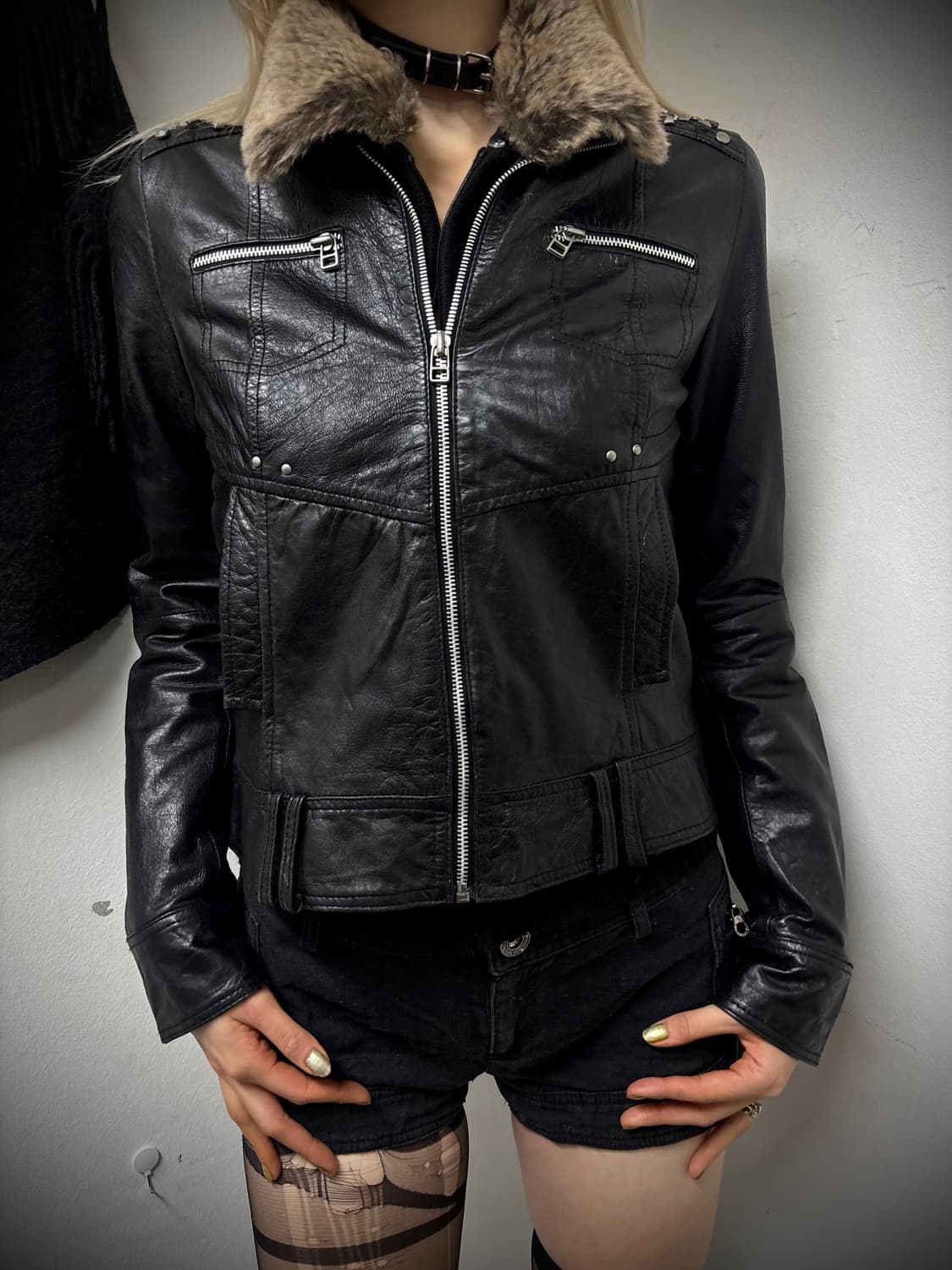 “Vintage”00’s RockChic Mood ShellLeather 상품이미지8