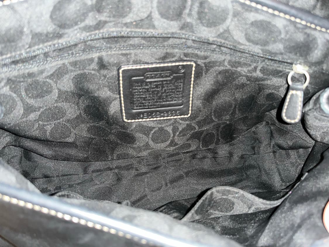 📦 2000y2k Coach Allblack shoulder bag 상품이미지9