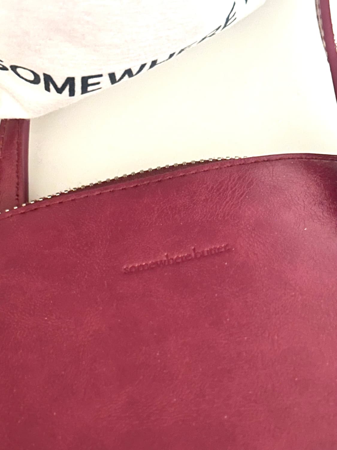 썸웨어버터 페블 pebble cross bag - grape 상품이미지4