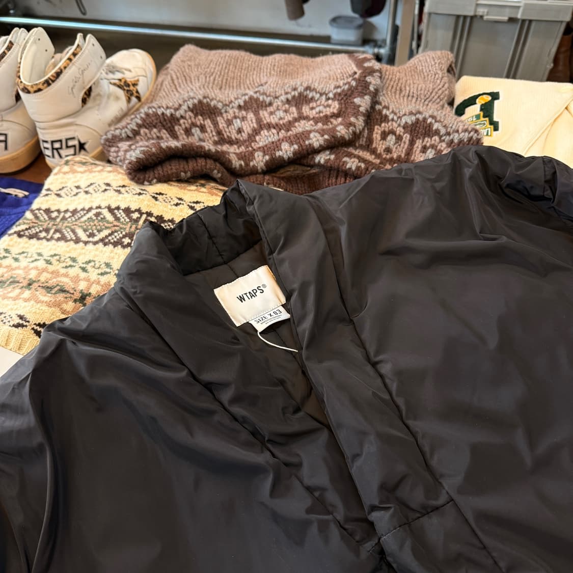 18AW 더블탭스 한텐 패디드 자켓  상품이미지7