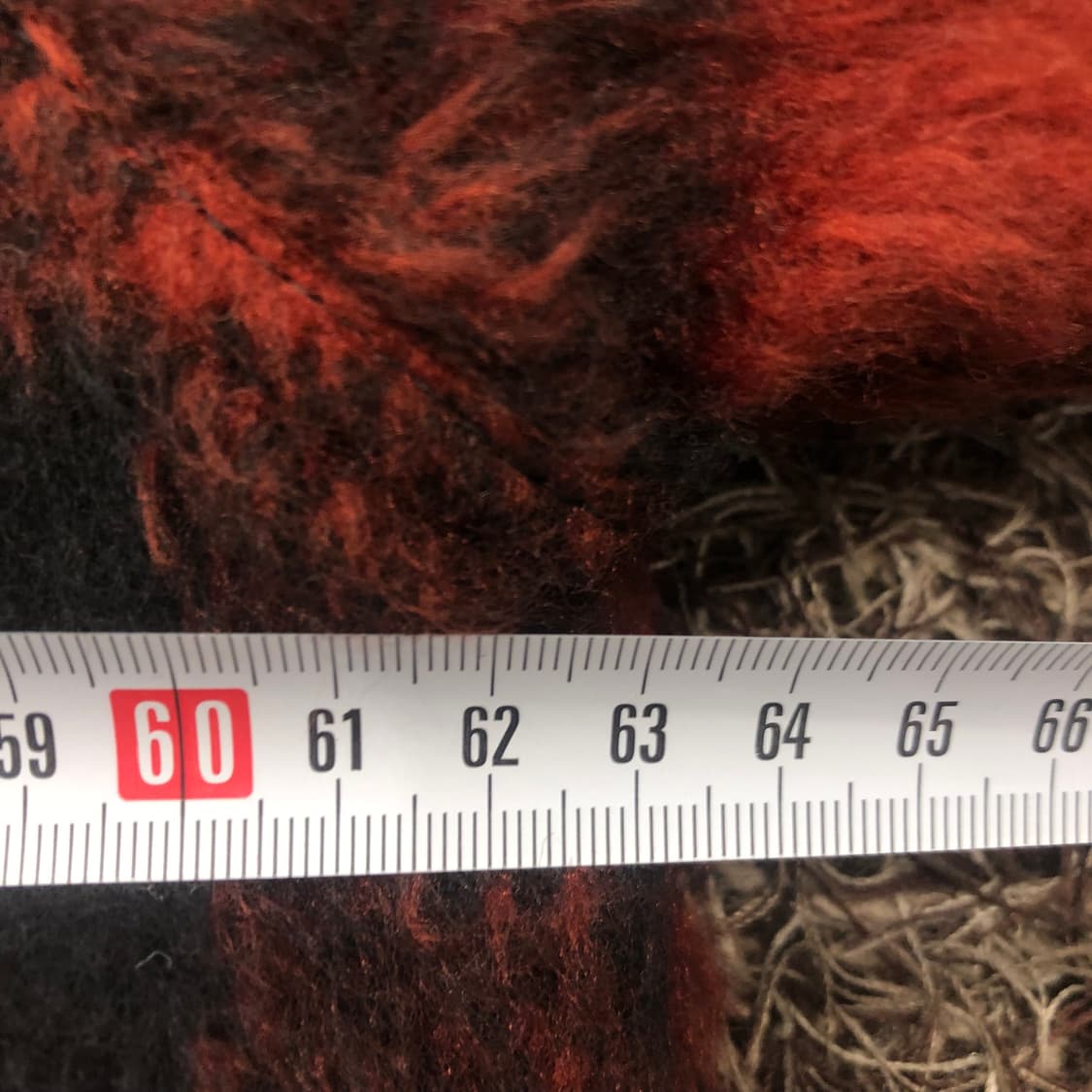 M 파타 모헤어 텍스쳐 체크 스터드 자켓 상품이미지9