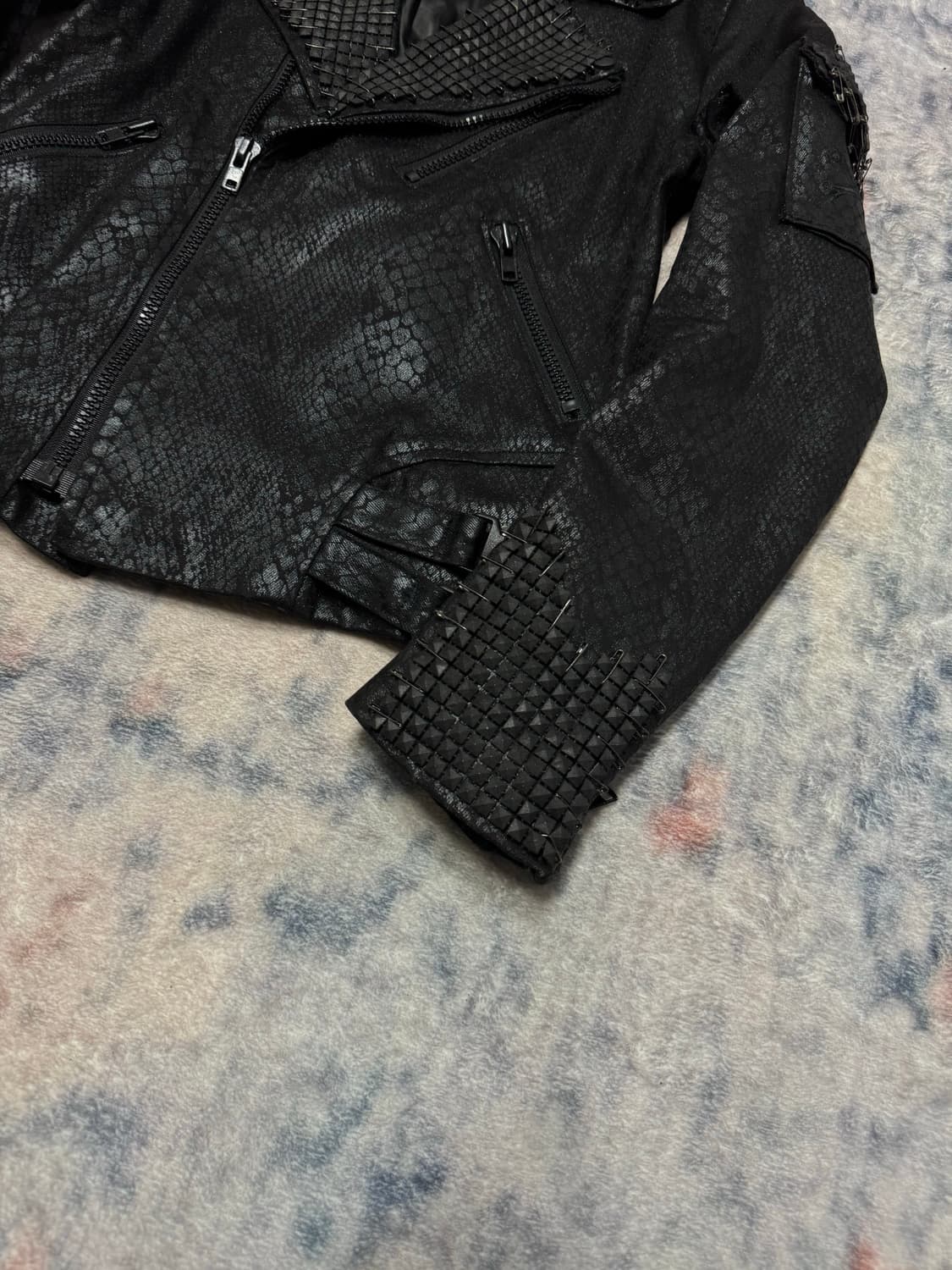 By the r stud python gimmick rider jacke 상품이미지6