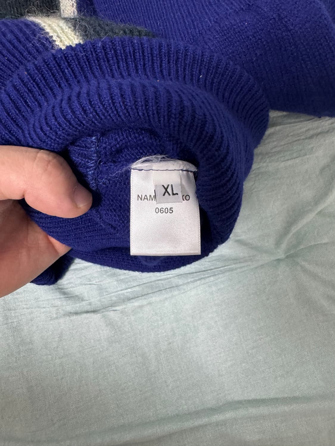 나마체코 니트 L 상품이미지2