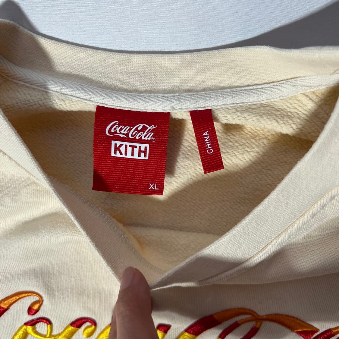 [XL]Kith 키스 코카콜라 콜라보 스웻셔츠 상품이미지2