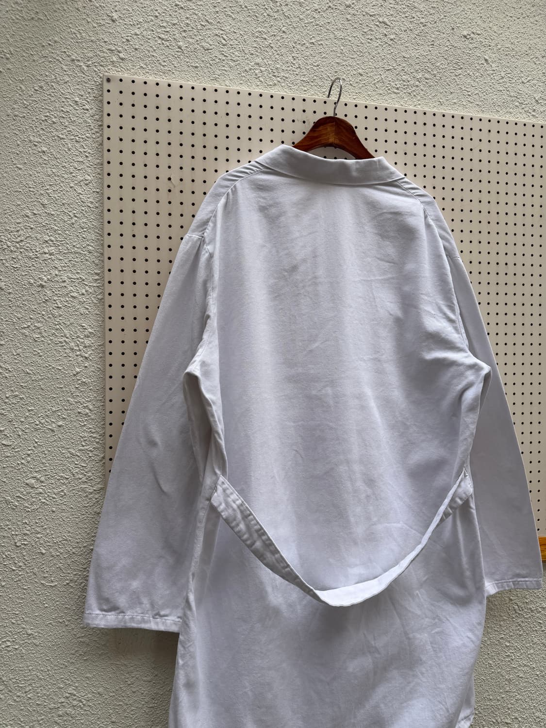 1960s FRENCH WHITE ATELIER 60s 아틀리에 샵코트 상품이미지7