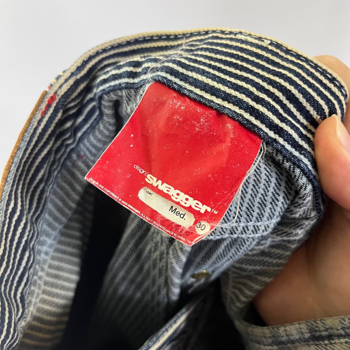 [Swagger] 스웨거 커스텀 히코리 더블니 카펜터 팬츠 상품이미지6