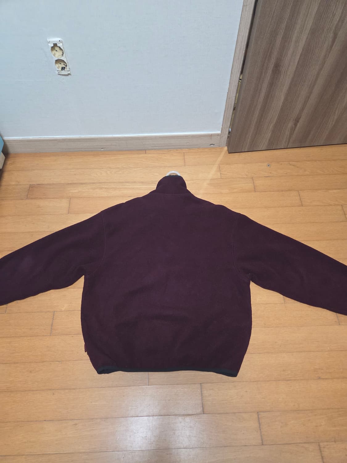 울리치 버건디 플리스 상품이미지3