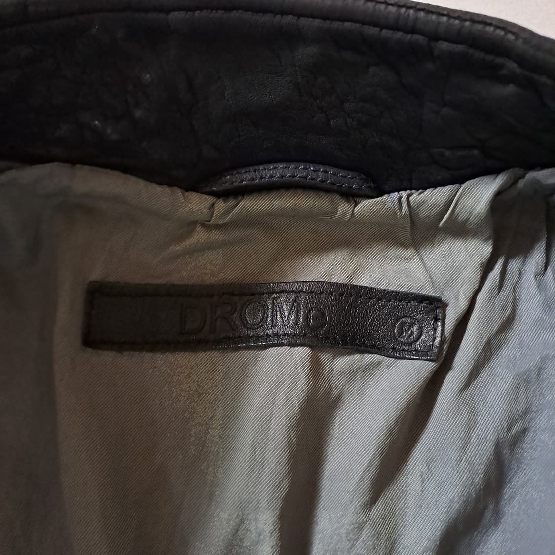 (택포) 드로메 엠보 리얼레더 자켓 M B632 상품이미지9