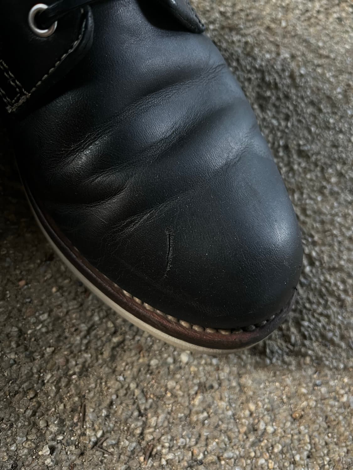 [9.5] 비즈빔 18ss 버질 부츠 홀스하이드 virgil boots 상품이미지5