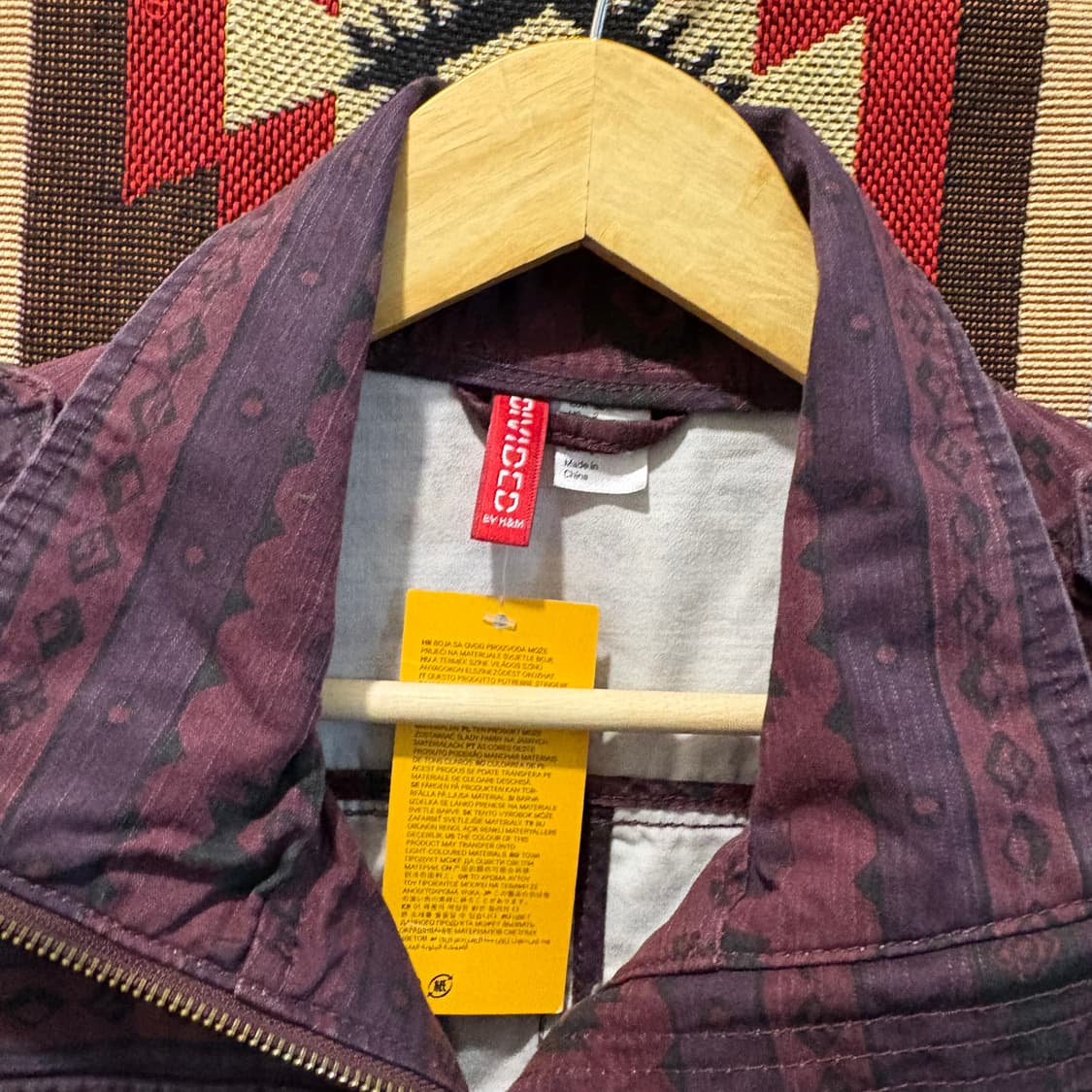 빈티지 아지텍 롱 자켓 새상품 상품이미지5