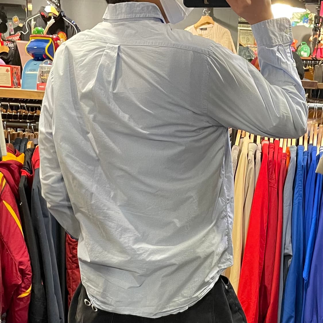 [IM] Polo 폴로랄프로렌  블루 체크 긴팔셔츠 상품이미지6